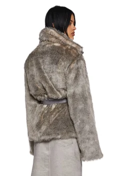 Current Mood Outerwear|Plus*Total Legacy Faux Fur Coat