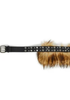 Club Exx Belts & Harnesses*Total Party Faux Fur Belt