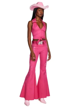 Sugar Thrillz Tops*Total Superstar Halter Top