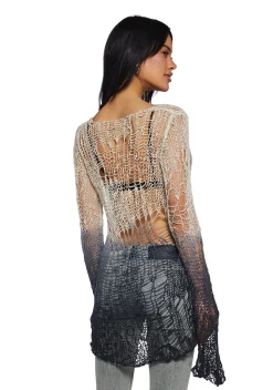 Current Mood Tops|Plus*Total Wildness Ombre Sweater