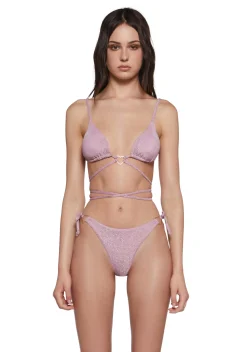 x_Sunday Brunch Swim*Totally Hot Shimmer Bikini Set