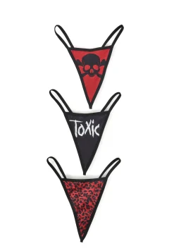Widow Lingerie|Plus*Toxic Trio Panty Pack