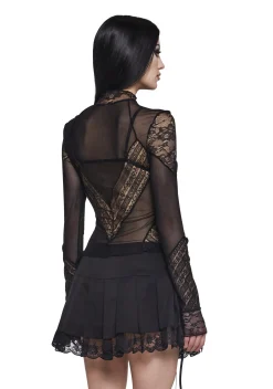 Widow Tops|Plus*Tragic Ritual Long Sleeve Top