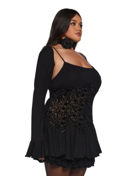 Sugar Thrillz Dresses|Plus*Transformation Spell Dress Set