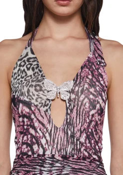 Generation Kiss Dresses*Tropical Vice Asymmetrical Dress