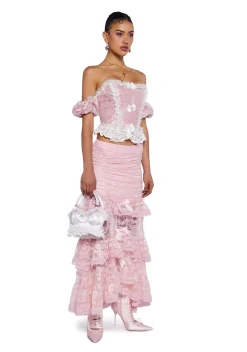 Sugar Thrillz Bottoms|Skirts*True Love Nonsense Maxi Skirt