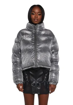 Poster Grl Outerwear*Tundra Tamer Sparkle Puffer Jacket