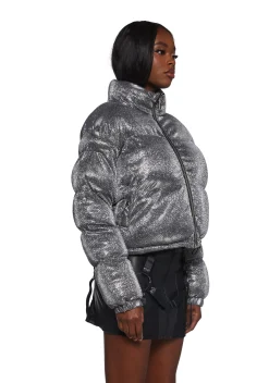 Poster Grl Outerwear*Tundra Tamer Sparkle Puffer Jacket