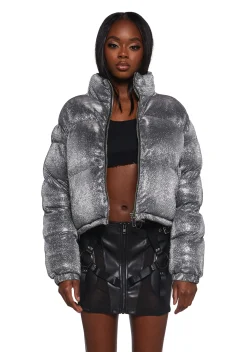 Poster Grl Outerwear*Tundra Tamer Sparkle Puffer Jacket