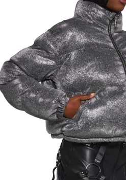 Poster Grl Outerwear*Tundra Tamer Sparkle Puffer Jacket