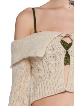 x_Et Clet Tops*Tutoring Hours Cropped Sweater