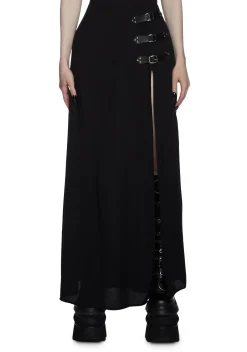 Widow Bottoms|Skirts*Twilight Doom Maxi Skirt