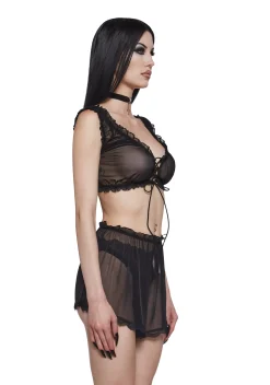 Widow Lingerie*Twilight Within Lounge Set