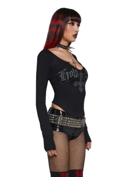 Widow Tops|Plus*Twisted Faith Long Sleeve Tee