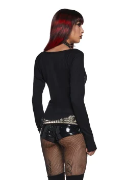Widow Tops|Plus*Twisted Faith Long Sleeve Tee