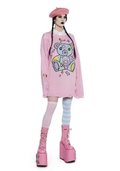 Trickz N' Treatz Tops*Undead Cuddles Knit Sweater
