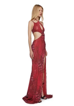 Unholy Dresses*Untamed Love Print Dress
