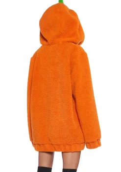 Trickz N' Treatz Outerwear|Sweatshirts & Hoodies*Urban Legend Pumpkin Hooded Sherpa Jacket