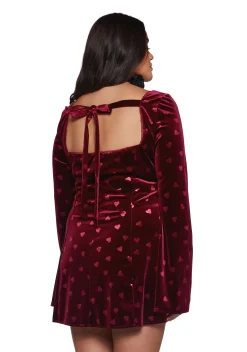 Sugar Thrillz Dresses|Mini Dresses*Valentine Wish Mini Dress