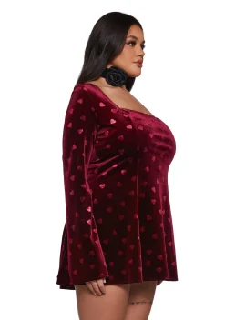 Sugar Thrillz Dresses|Mini Dresses*Valentine Wish Mini Dress
