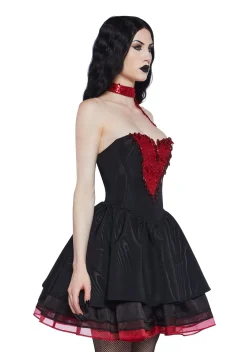 Trickz N' Treatz Dresses|Mini Dresses*Vampire’s Kiss Mini Dress