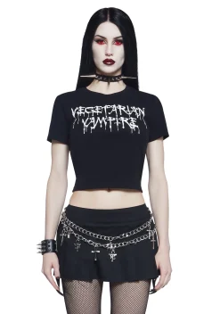 Widow Tops|Plus*Veggies Only Baby Tee