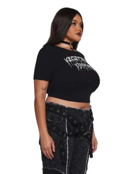 Widow Tops|Plus*Veggies Only Baby Tee