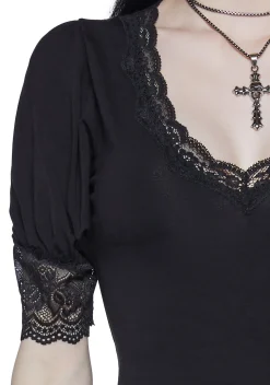Widow Dresses*Veil Of Night Maxi Dress