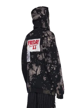 Dolls Kill x Friday the 13th Outerwear|Sweatshirts & Hoodies*Vile Voorhees Mask Zip-Up Hoodie