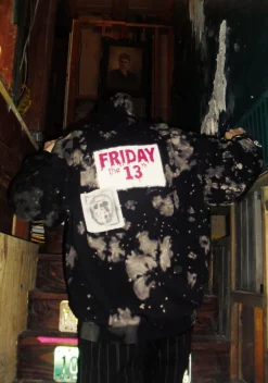Dolls Kill x Friday the 13th Outerwear|Sweatshirts & Hoodies*Vile Voorhees Mask Zip-Up Hoodie