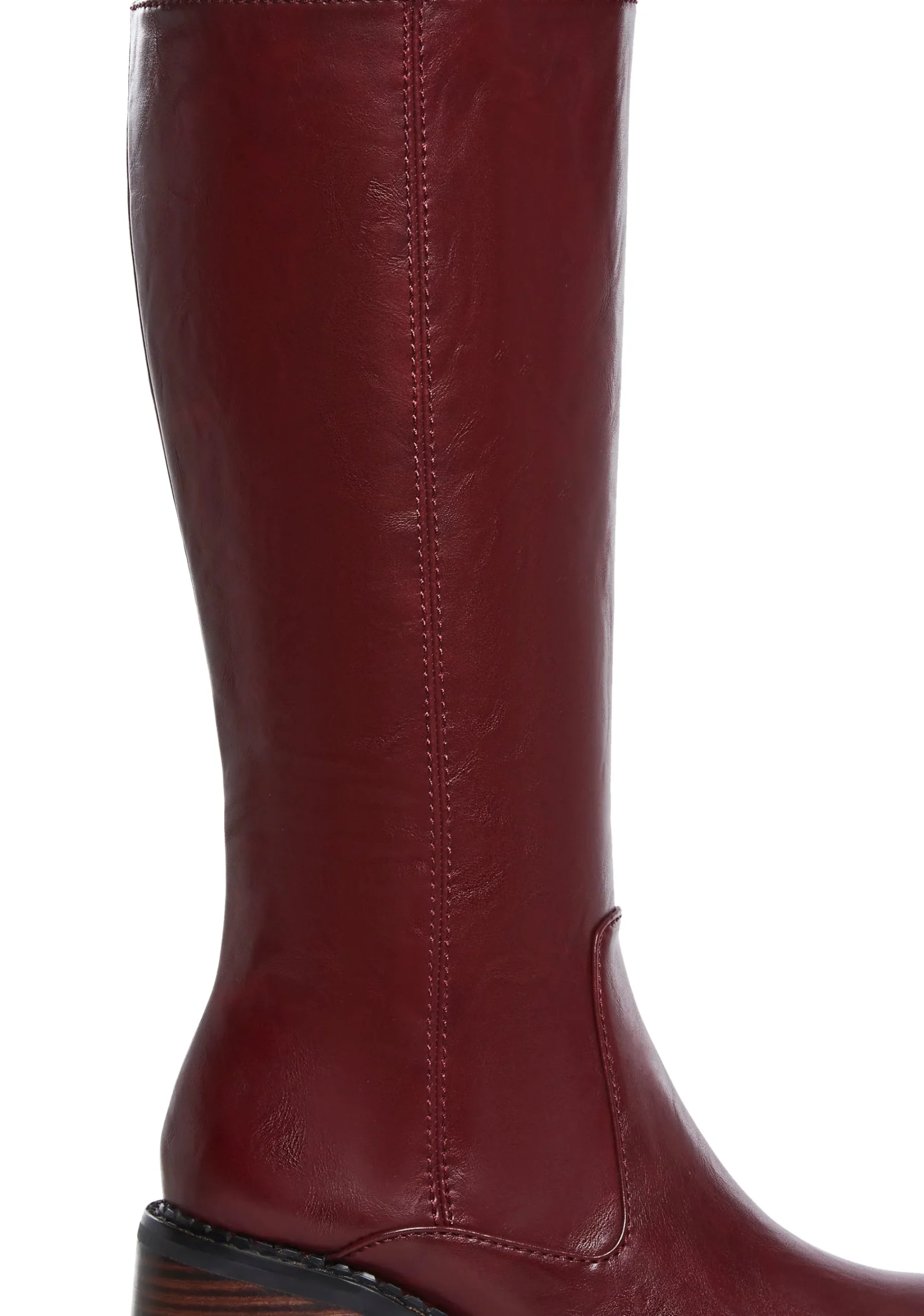 dELiA*s by Dolls Kill Boots*Vintage Soul Knee High Boots - Burgundy