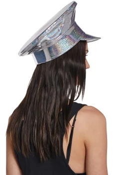 Funk Plus Hats*Vinyl Captain Hat - Glitter
