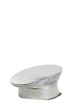 Funk Plus Hats*Vinyl Captain Hat - Glitter