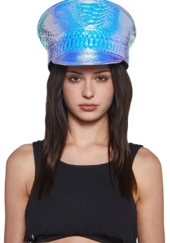 Funk Plus Hats*Vinyl Captain Hat - Snake