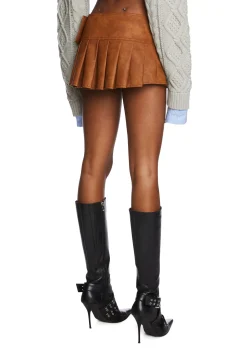 Poster Grl Bottoms|Skirts*Viral Takeover Mini Skirt - Camel