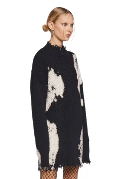 Current Mood Tops*Visions To Myself Knit Sweater