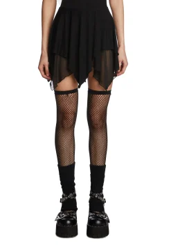 The Grave Girls Bottoms|Skirts*Wait For The Blackout Mini Skirt