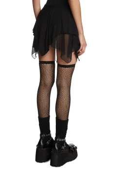 The Grave Girls Bottoms|Skirts*Wait For The Blackout Mini Skirt