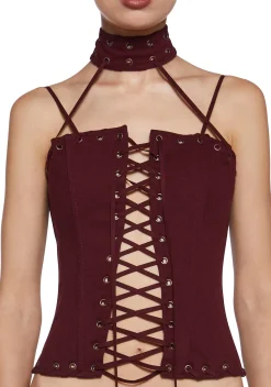 Current Mood Corsets|Tops*Waited All Night Corset Top