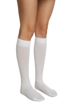 x_Leg Avenue Socks & Tights*Walkin' On Clouds Knee Highs - White