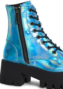 Current Mood Boots*Walking On Water Combat Boots