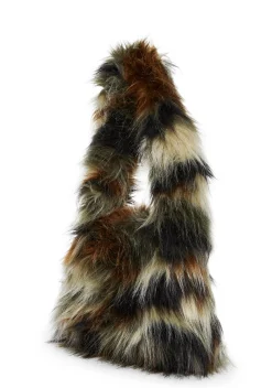 Current Mood Bags*Wander Off Faux Fur Shoulder Bag