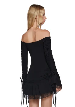 Current Mood Dresses|Mini Dresses*Want You Bad Mini Dress - Black