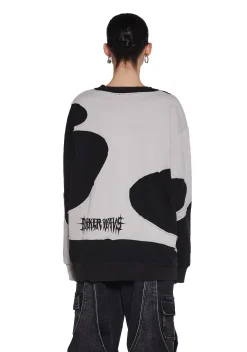 DARKER WAVS Outerwear|Sweatshirts & Hoodies*Warp Crew Neck Sweatshirt