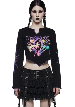 Dolls Kill x Scooby-Doo Tops*We Do Voodoo Long Sleeve Tee