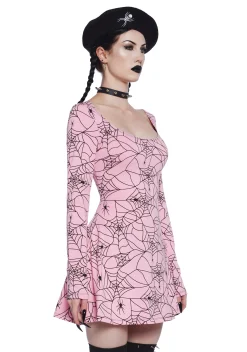 Trickz N' Treatz Dresses|Mini Dresses*Webbed Whimsy Mini Dress