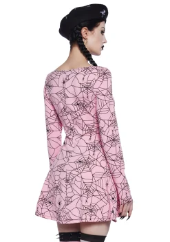 Trickz N' Treatz Dresses|Mini Dresses*Webbed Whimsy Mini Dress
