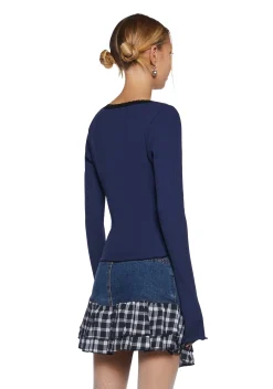 dELiA*s by Dolls Kill Tops|Plus*Weekend Ready Long Sleeve Top