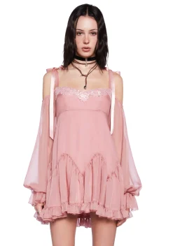 Current Mood Dresses|Mini Dresses*Whirlwind Radiance Mini Dress - Pink