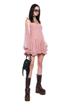 Current Mood Dresses|Mini Dresses*Whirlwind Radiance Mini Dress - Pink